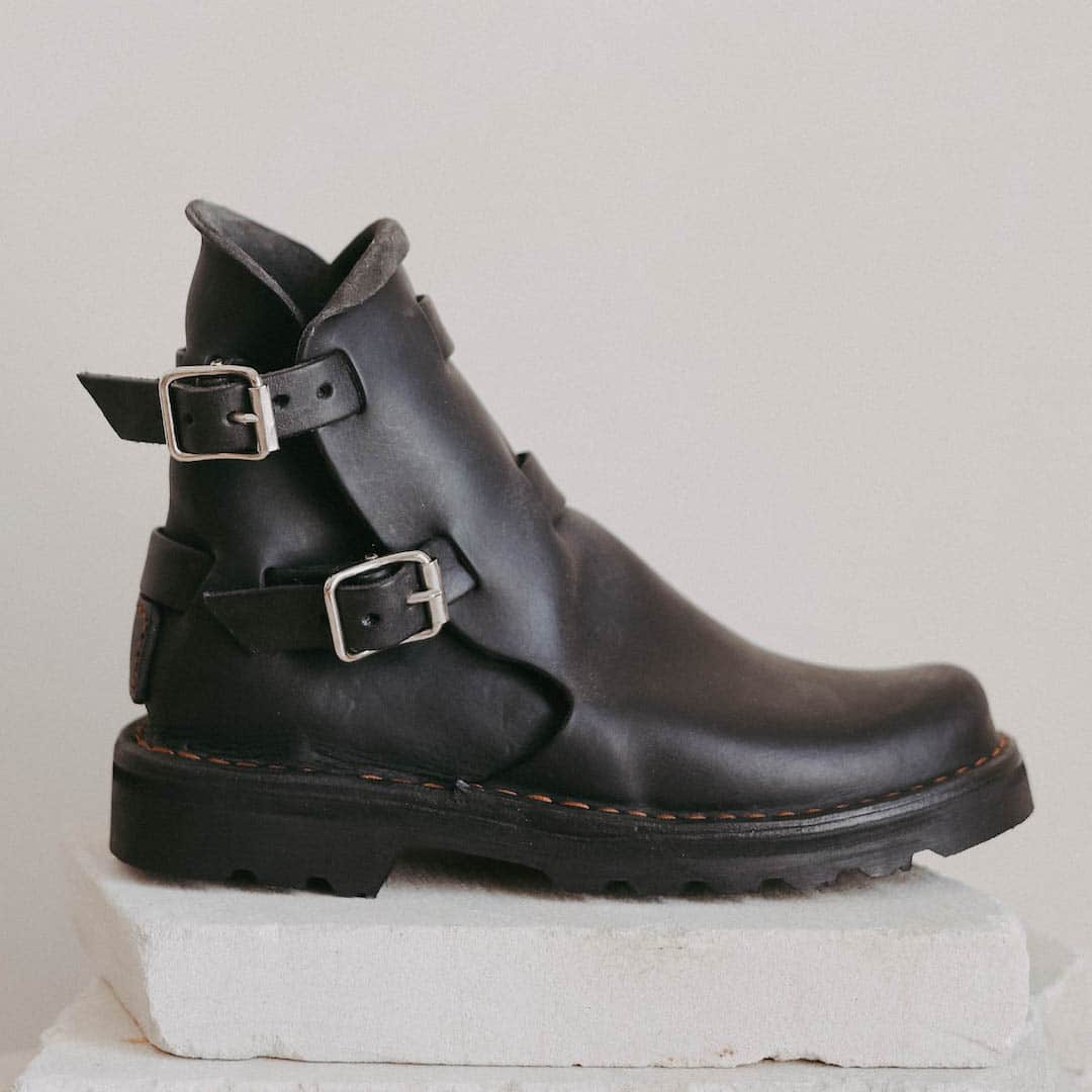 Black Tankwa Boot - Silver image