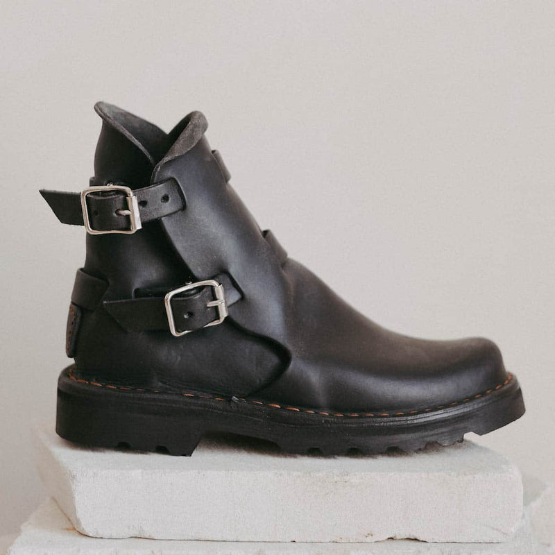 Black Tankwa Boot - Silver image
