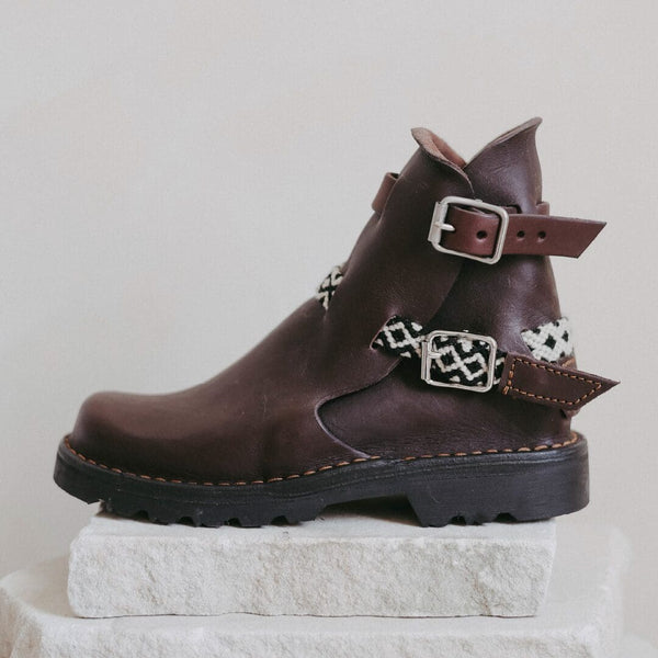 Brown Macramé Straps image 1