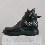 Schwarze Makramee-Riemen