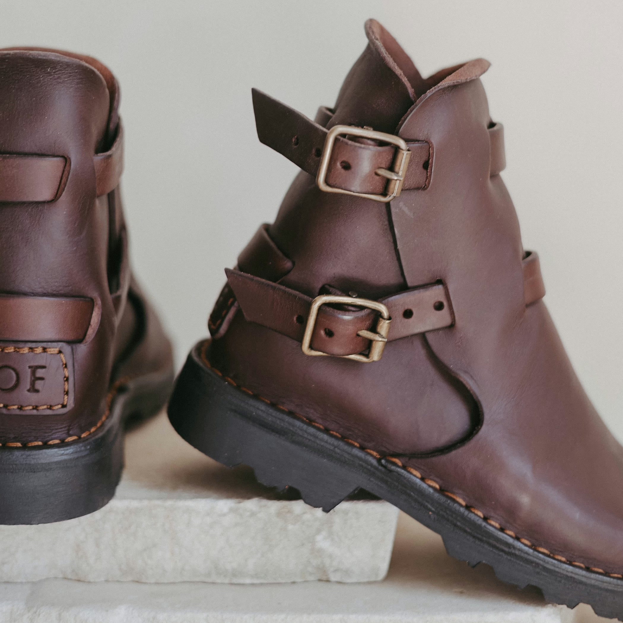 brass - brown - heel