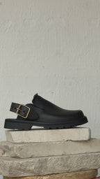 Schwarzer Karoo-Clog 