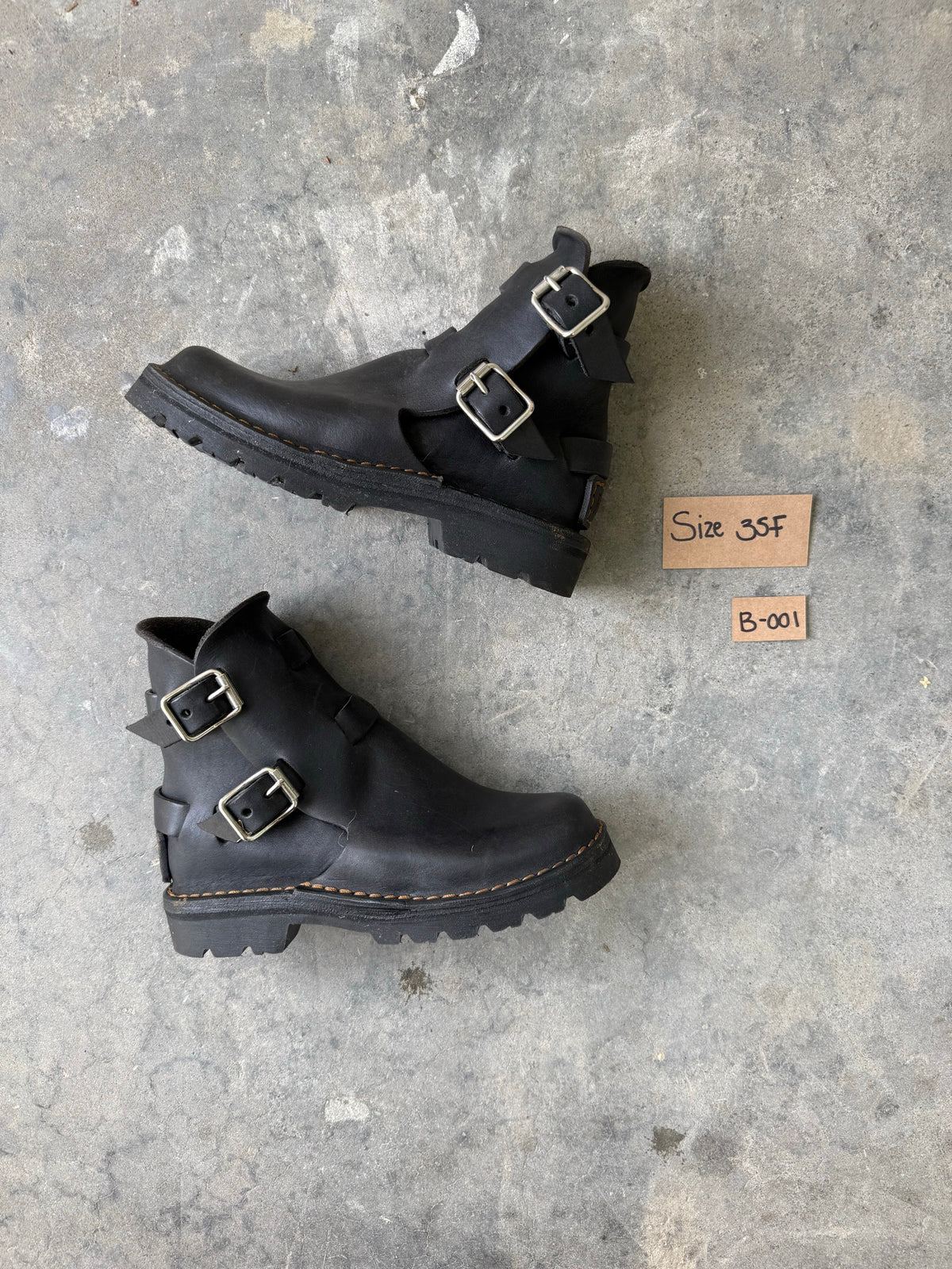 Black Tankwa Boot sample B-001