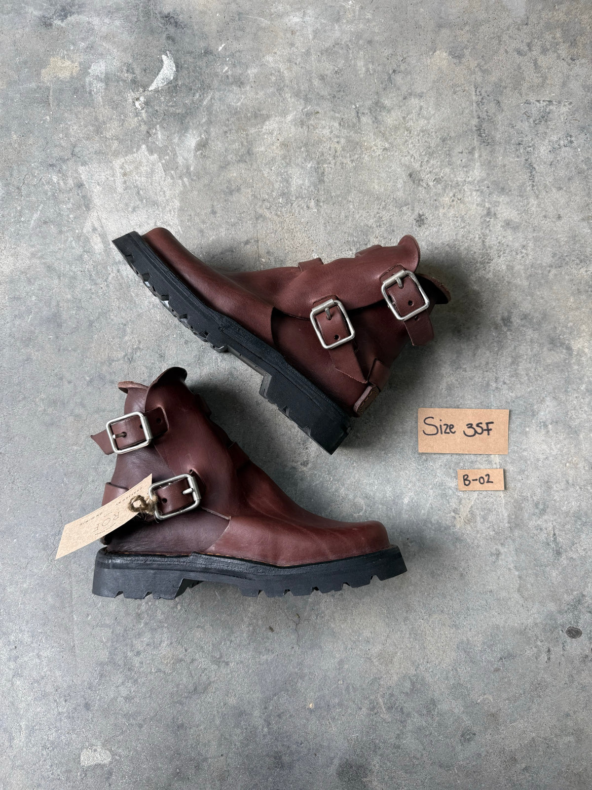 Brown Tankwa Boot sample B-02