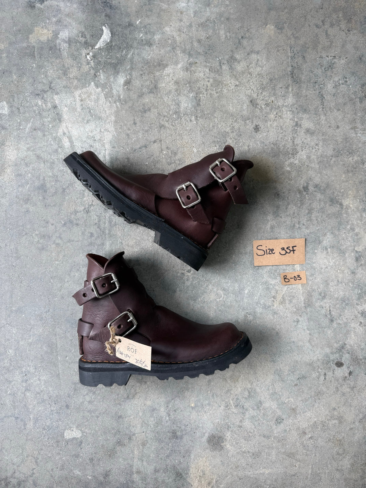 Brown Tankwa Boot sample B-03
