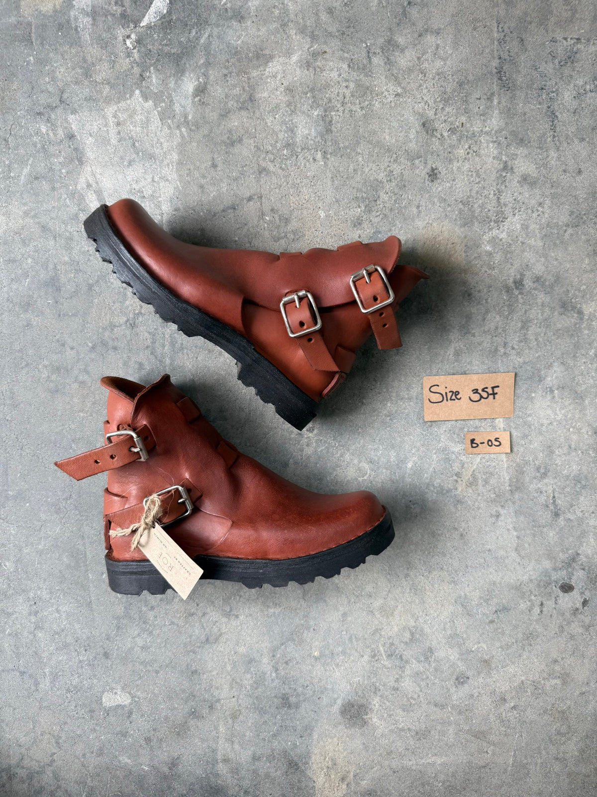 Cognac Tankwa Boot sample B-05
