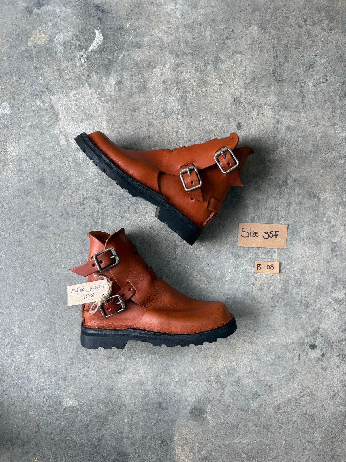 Cognac Tankwa Boot sample B-08