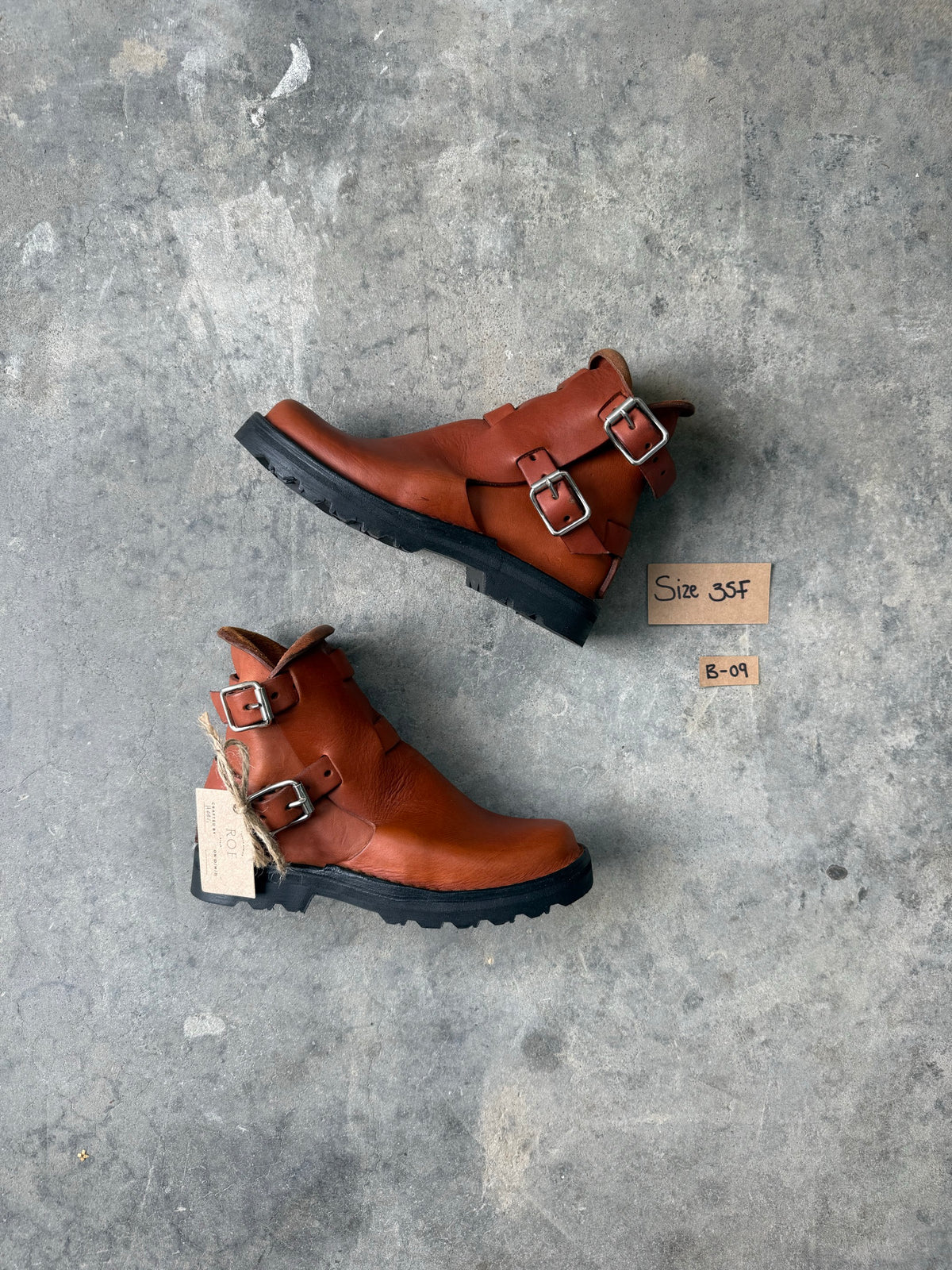 Cognac Tankwa Boot sample B-09