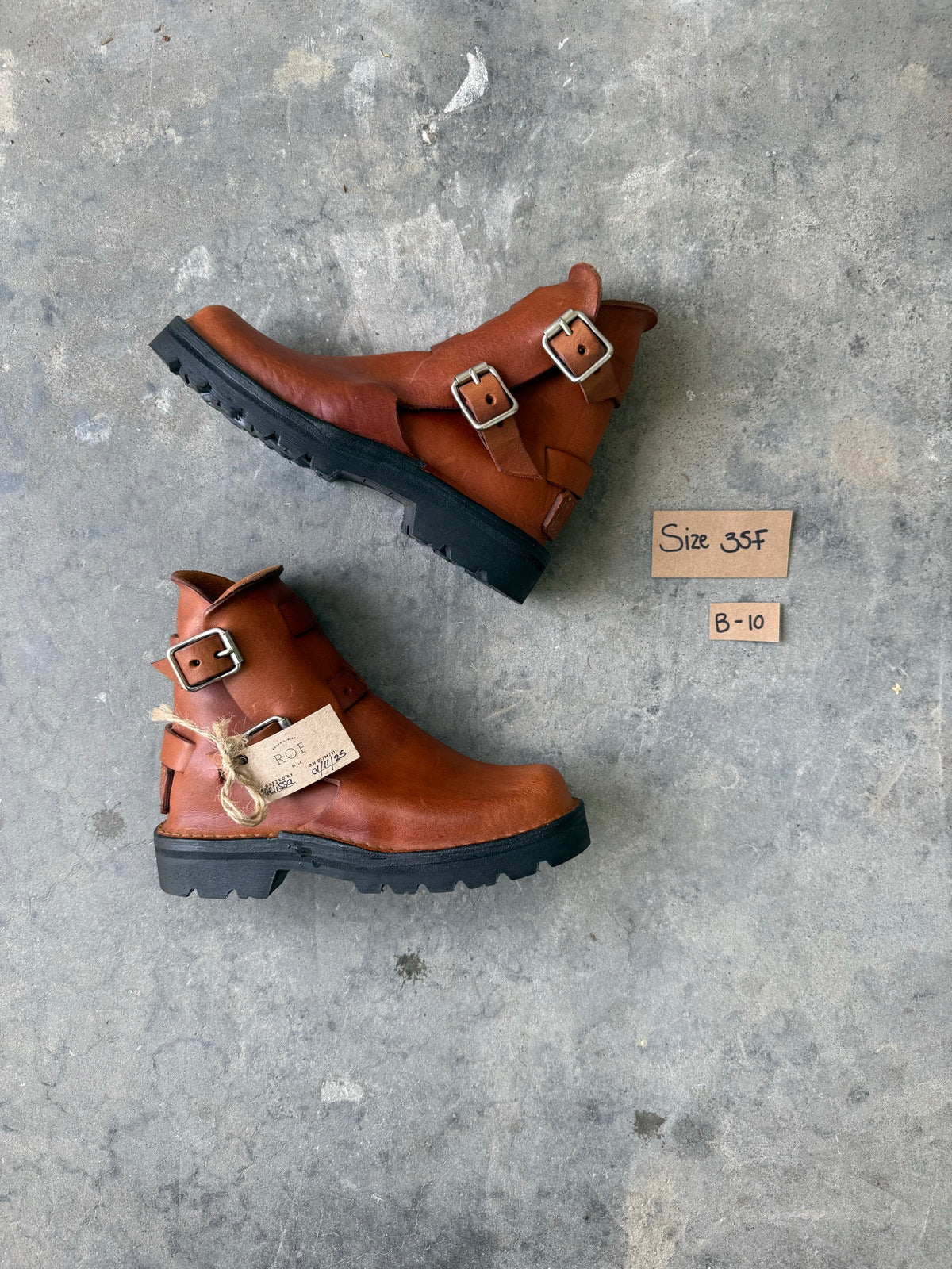 Cognac Tankwa Boot sample B-10