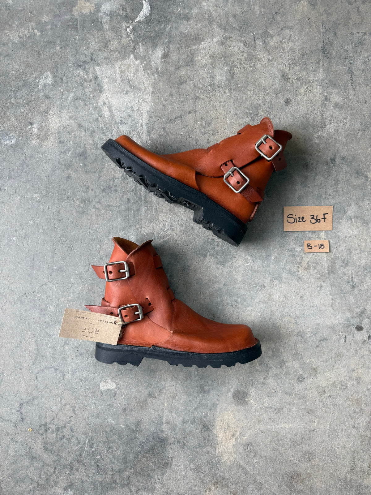 Cognac Tankwa Boot sample B-18