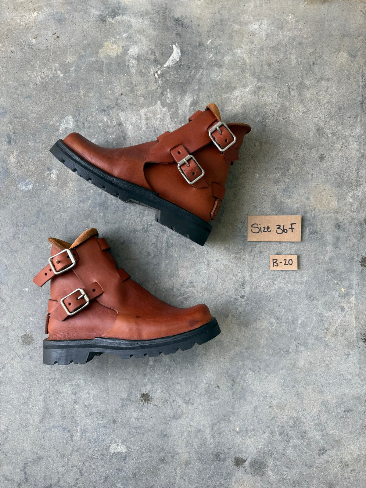 Cognac Tankwa Boot sample B-20