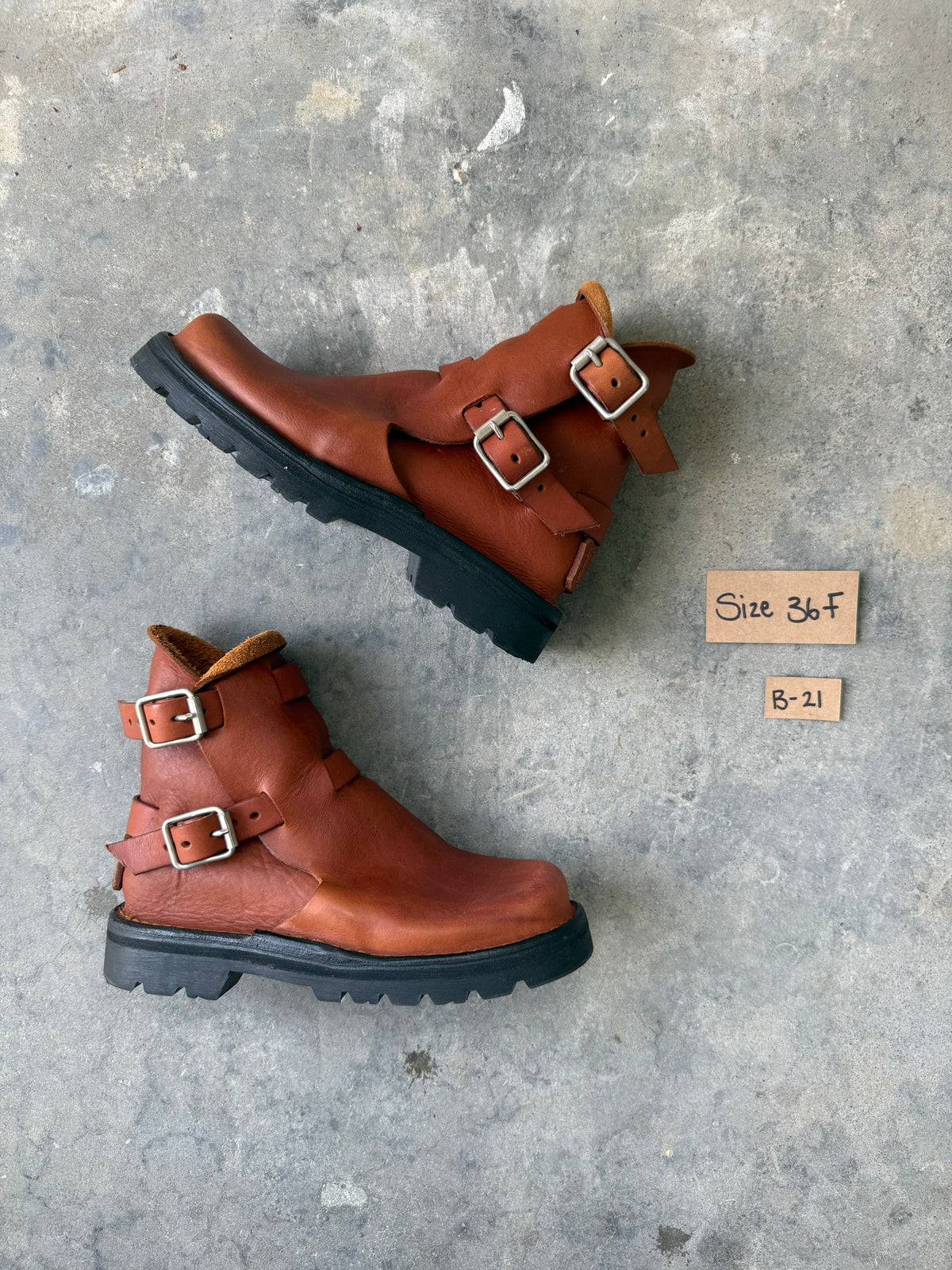 Cognac Tankwa Boot sample B-21