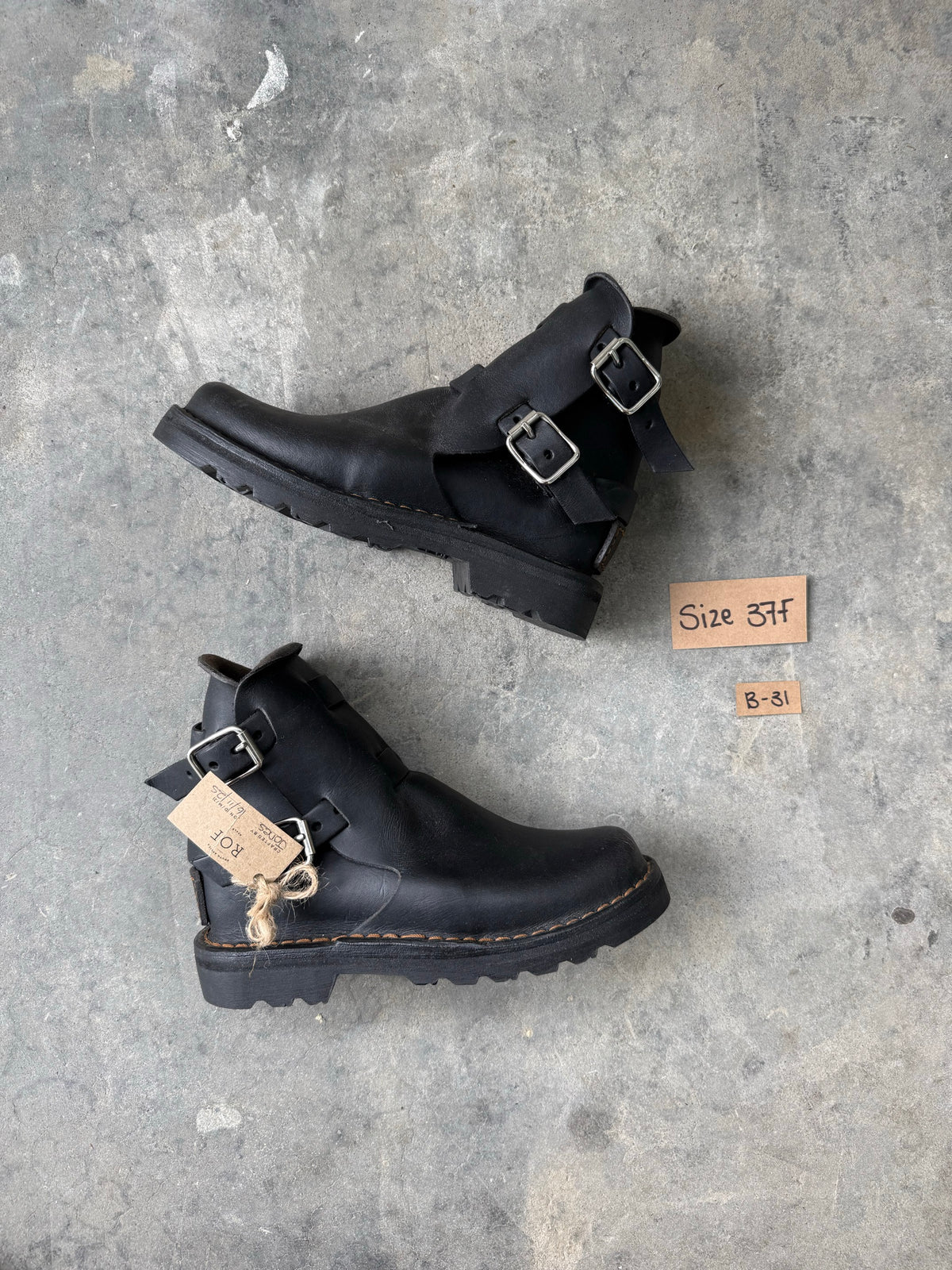 Black Tankwa Boot sample B-31
