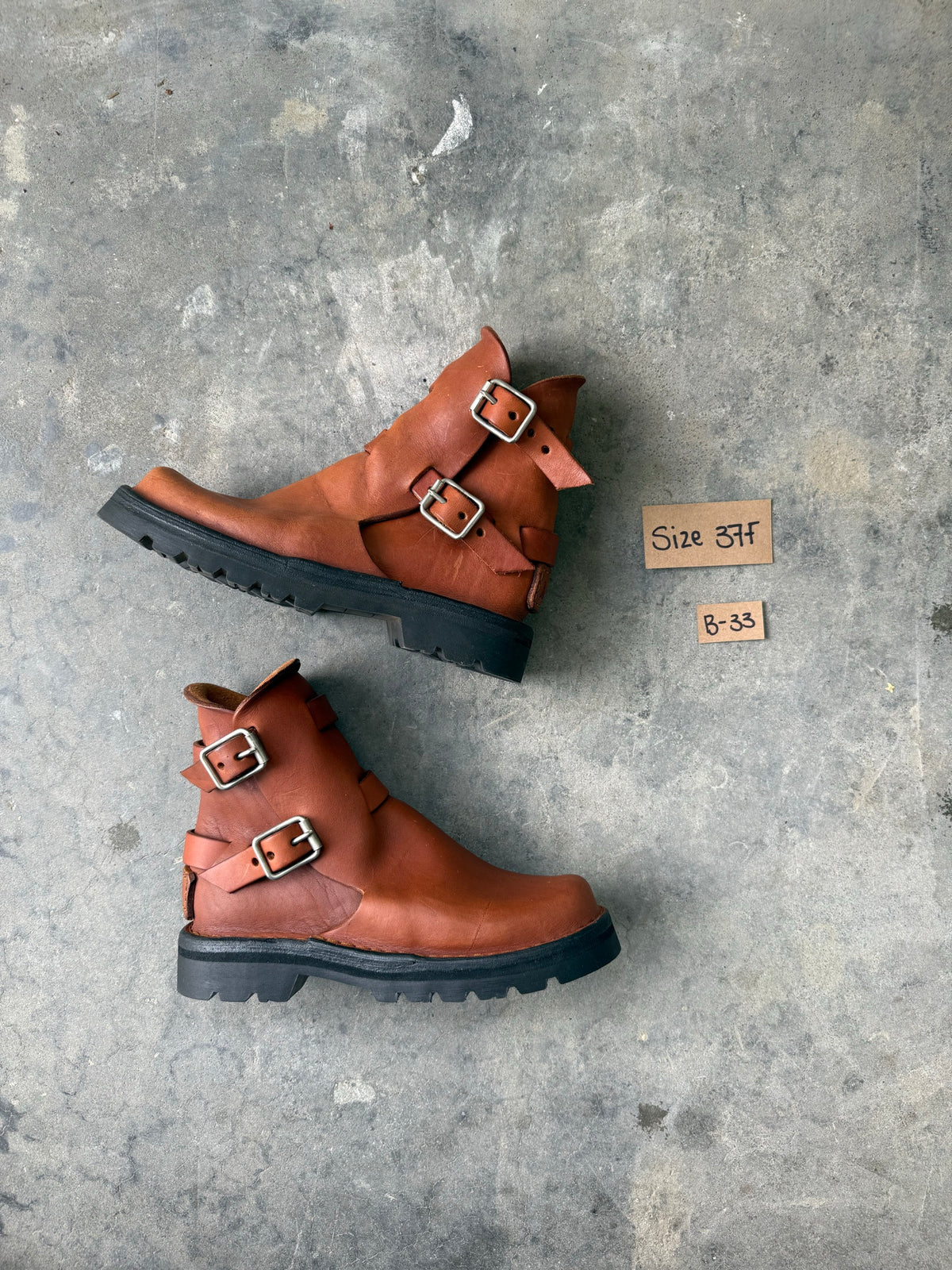Cognac Tankwa Boot sample B-33