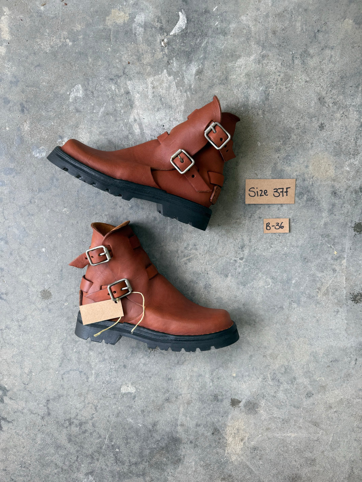 Cognac Tankwa Boot sample B-36