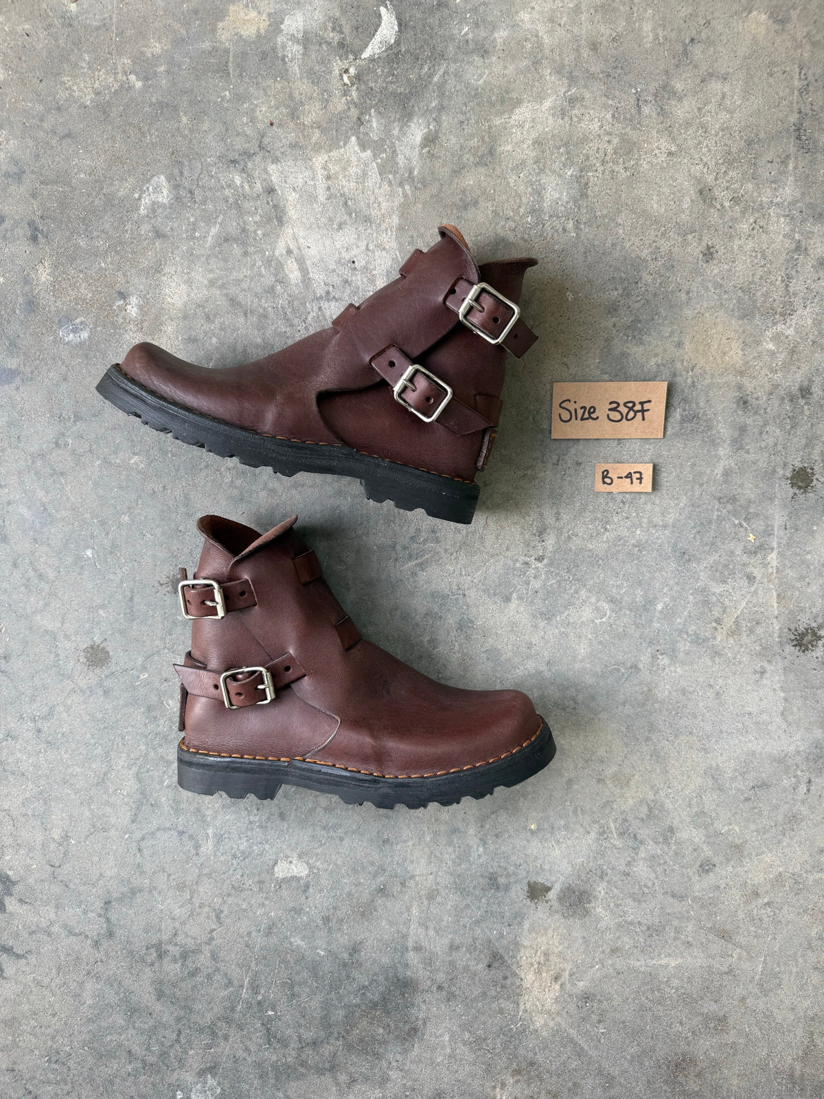 Brown Tankwa Boot sample B-47