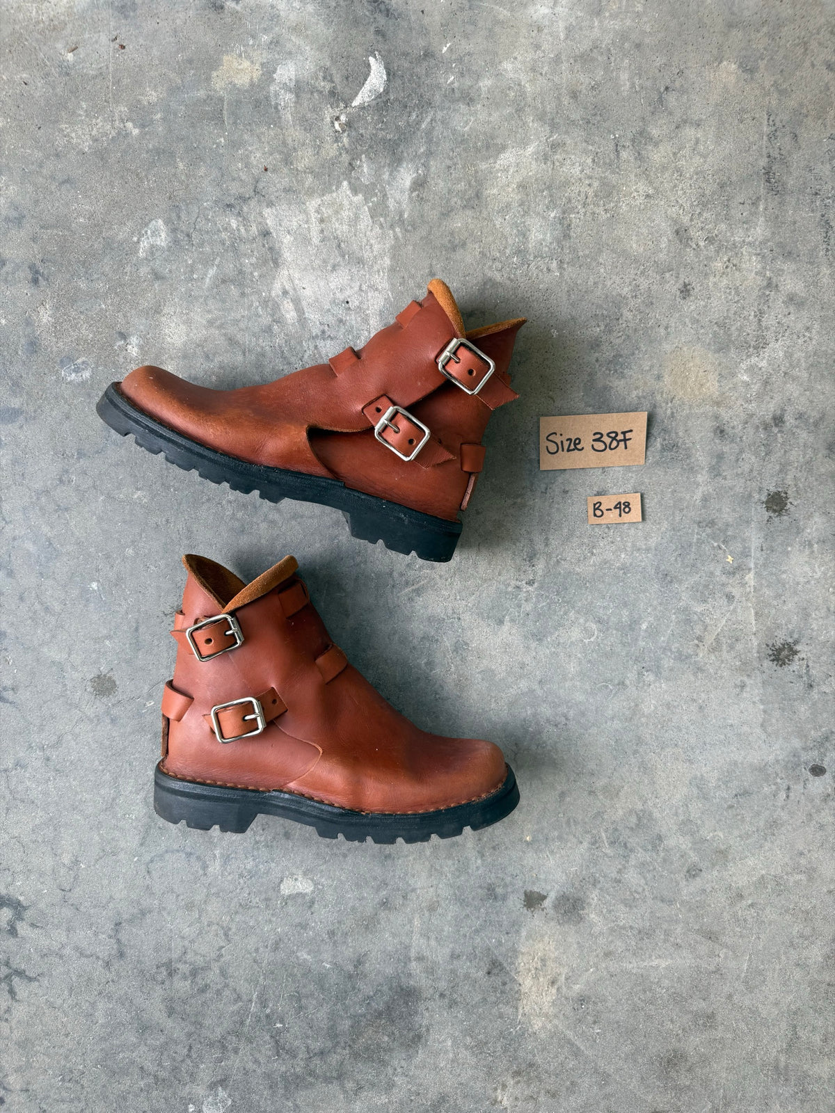 Cognac Tankwa Boot sample B-48