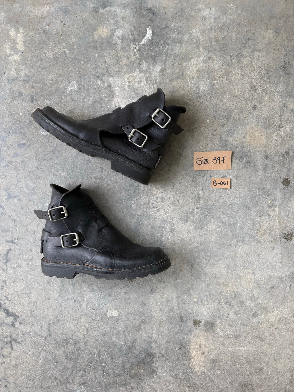 Black Tankwa Boot sample B-061