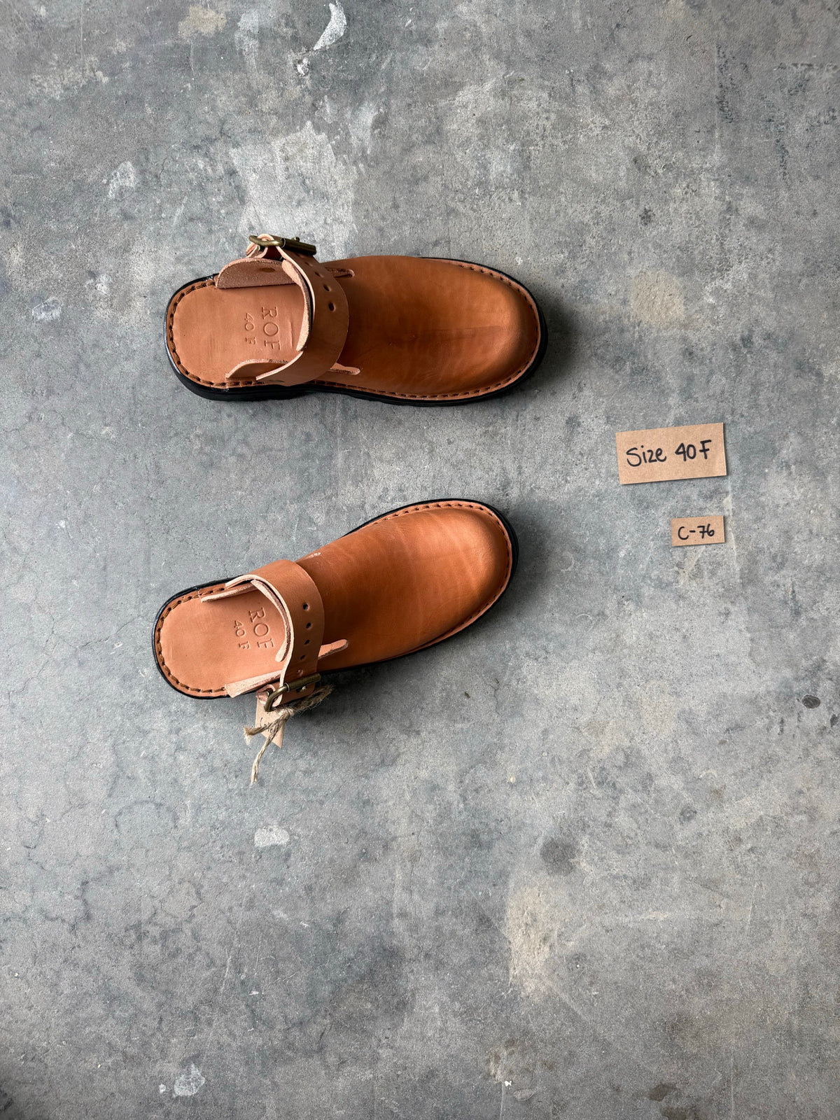 Clay Karoo Clog sample C-76