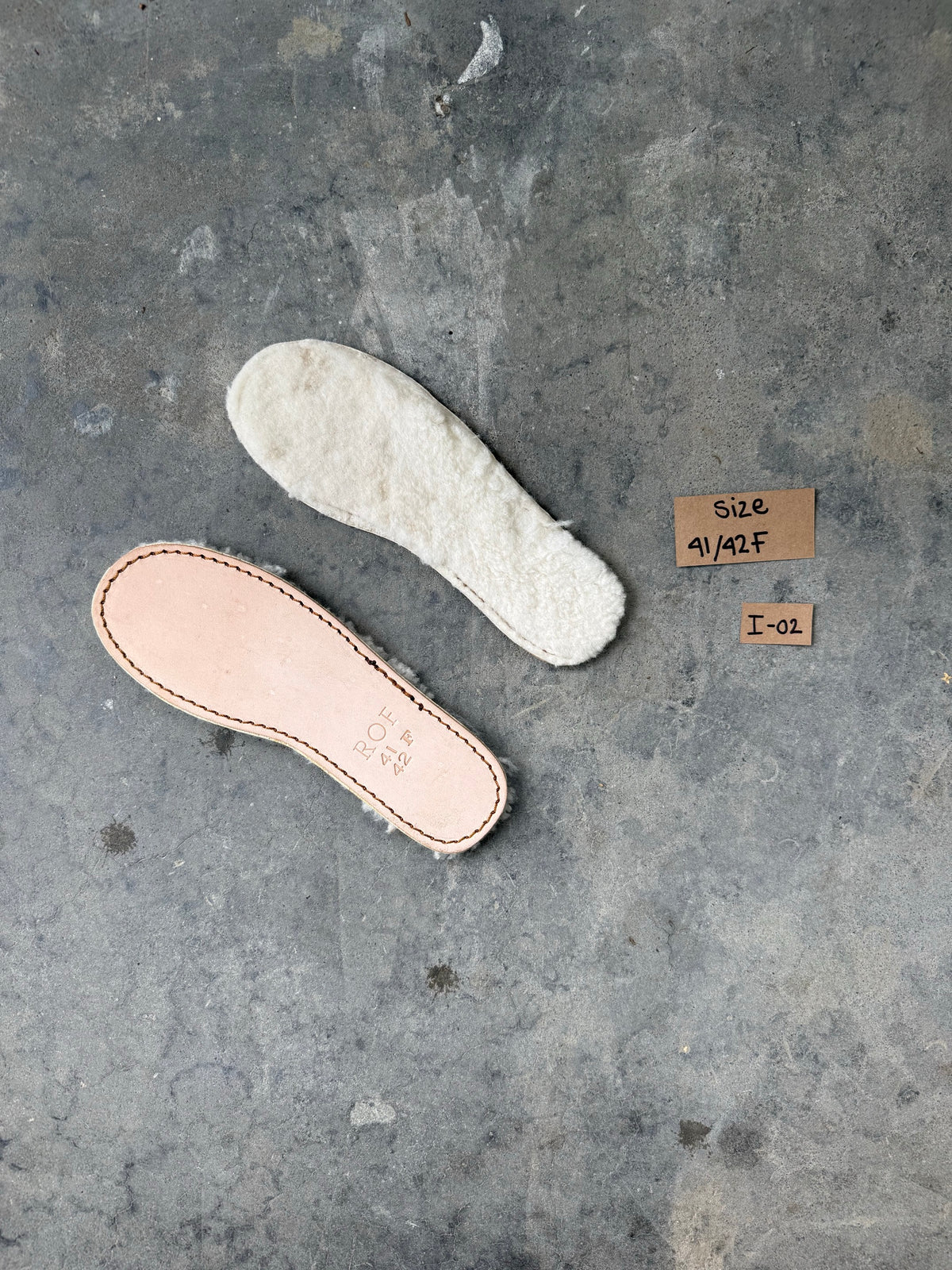 Sheepskin Insole sample I-03