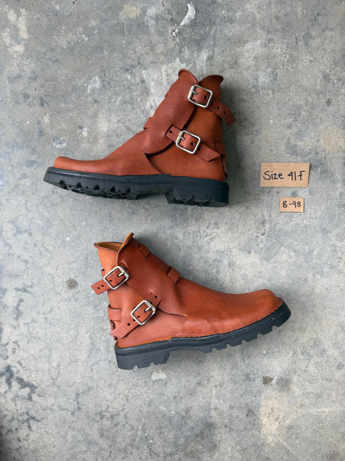 Cognac Tankwa Boot sample B-100