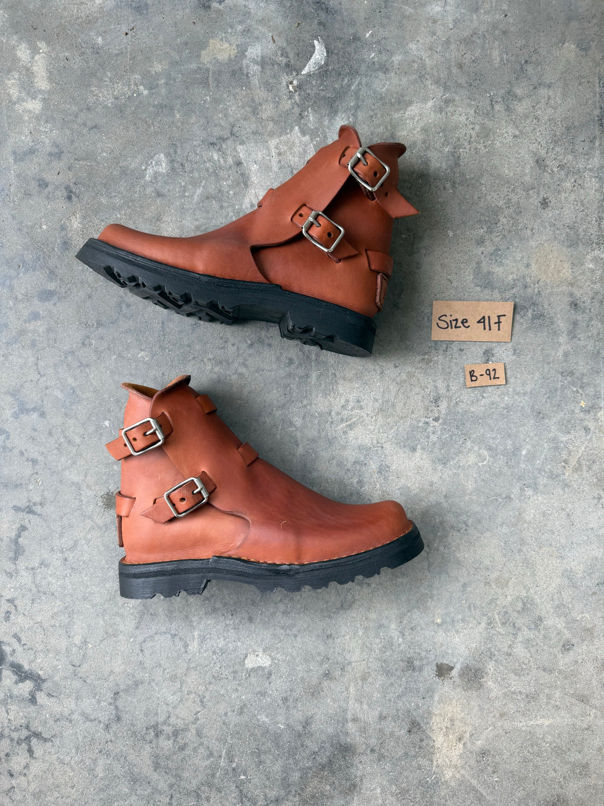 Cognac Tankwa Boot sample B-92