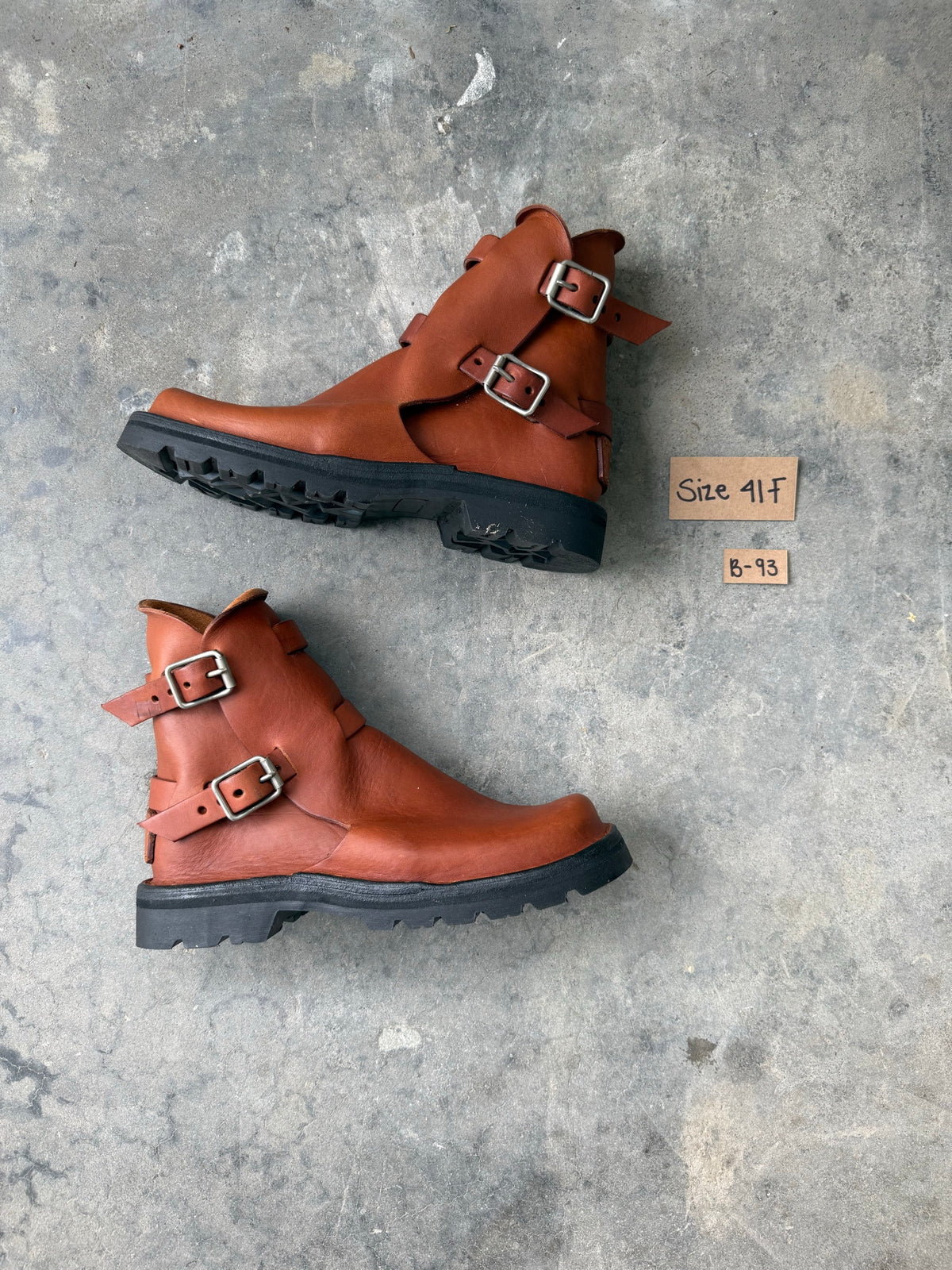 Cognac Tankwa Boot sample B-93