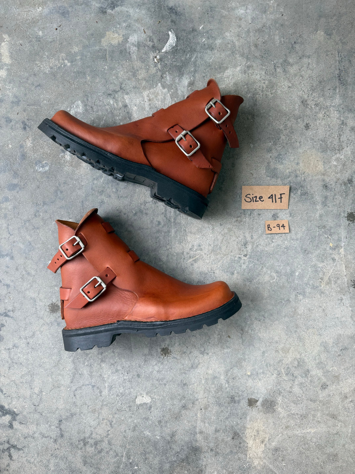 Cognac Tankwa Boot sample B-94