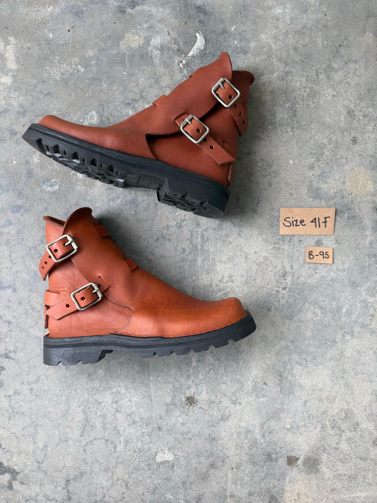 Cognac Tankwa Boot sample B-95