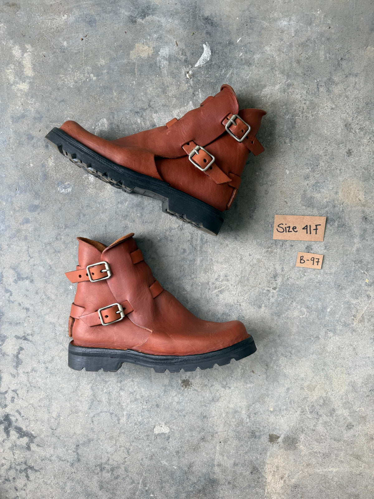 Cognac Tankwa Boot sample B-97