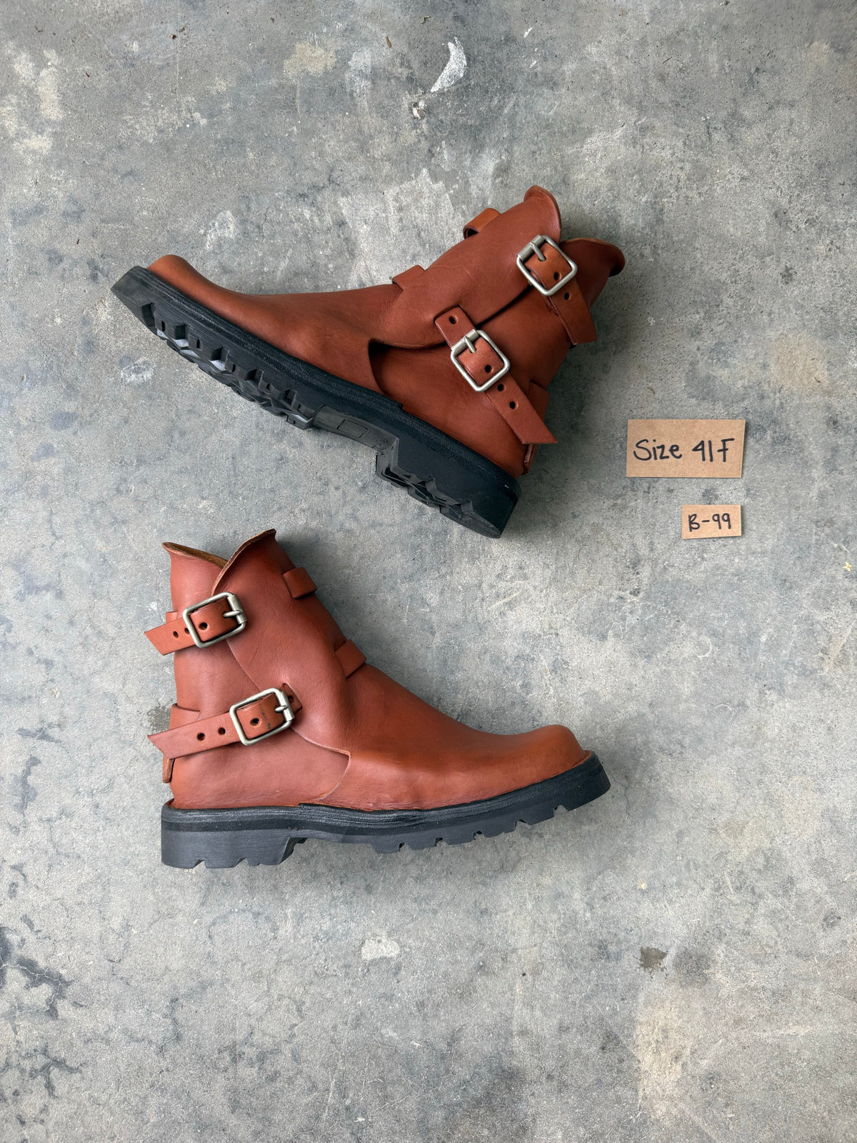 Cognac Tankwa Boot sample B-98