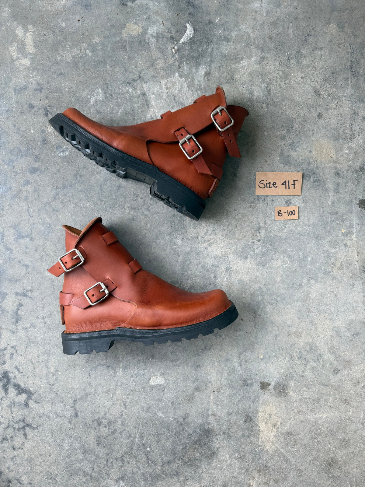 Cognac Tankwa Boot sample B-99