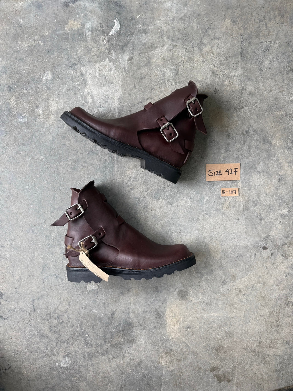 Brown Tankwa Boot sample B-107