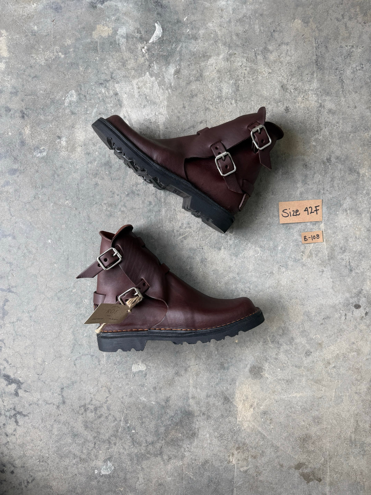 Brown Tankwa Boot sample B-108
