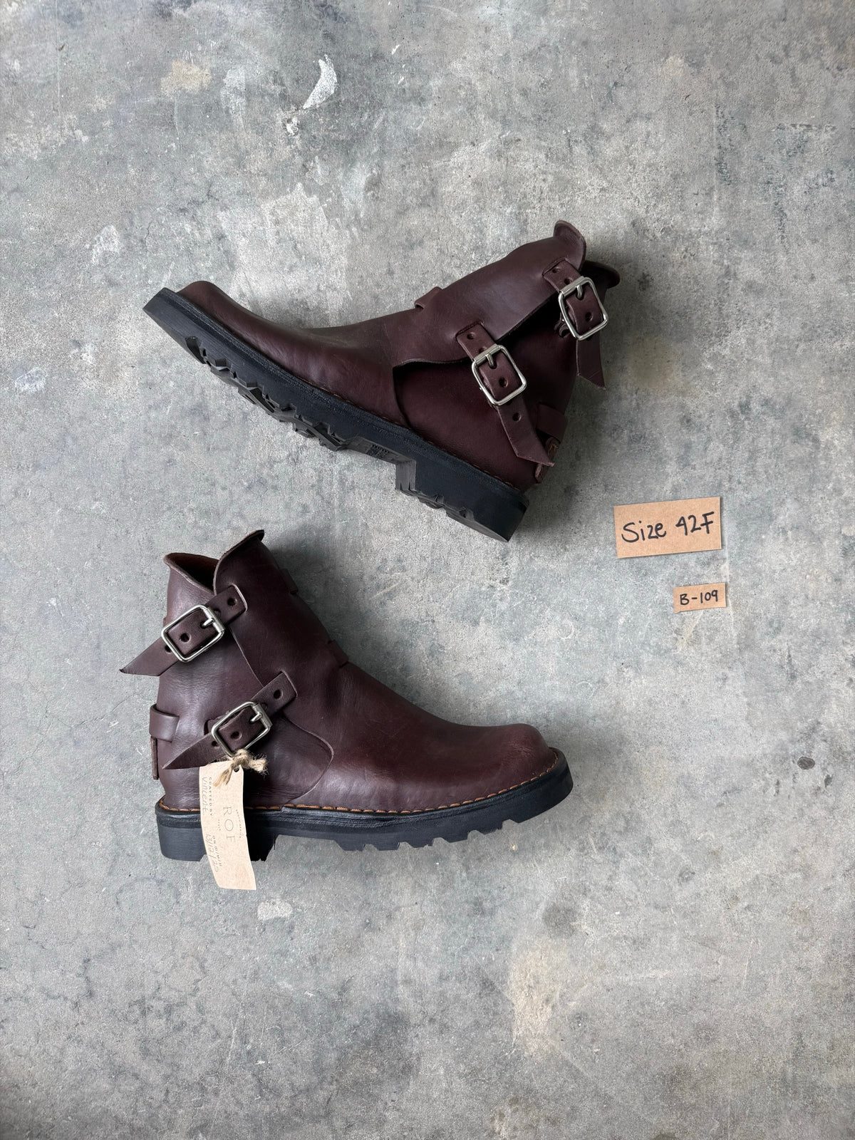 Brown Tankwa Boot sample B-109