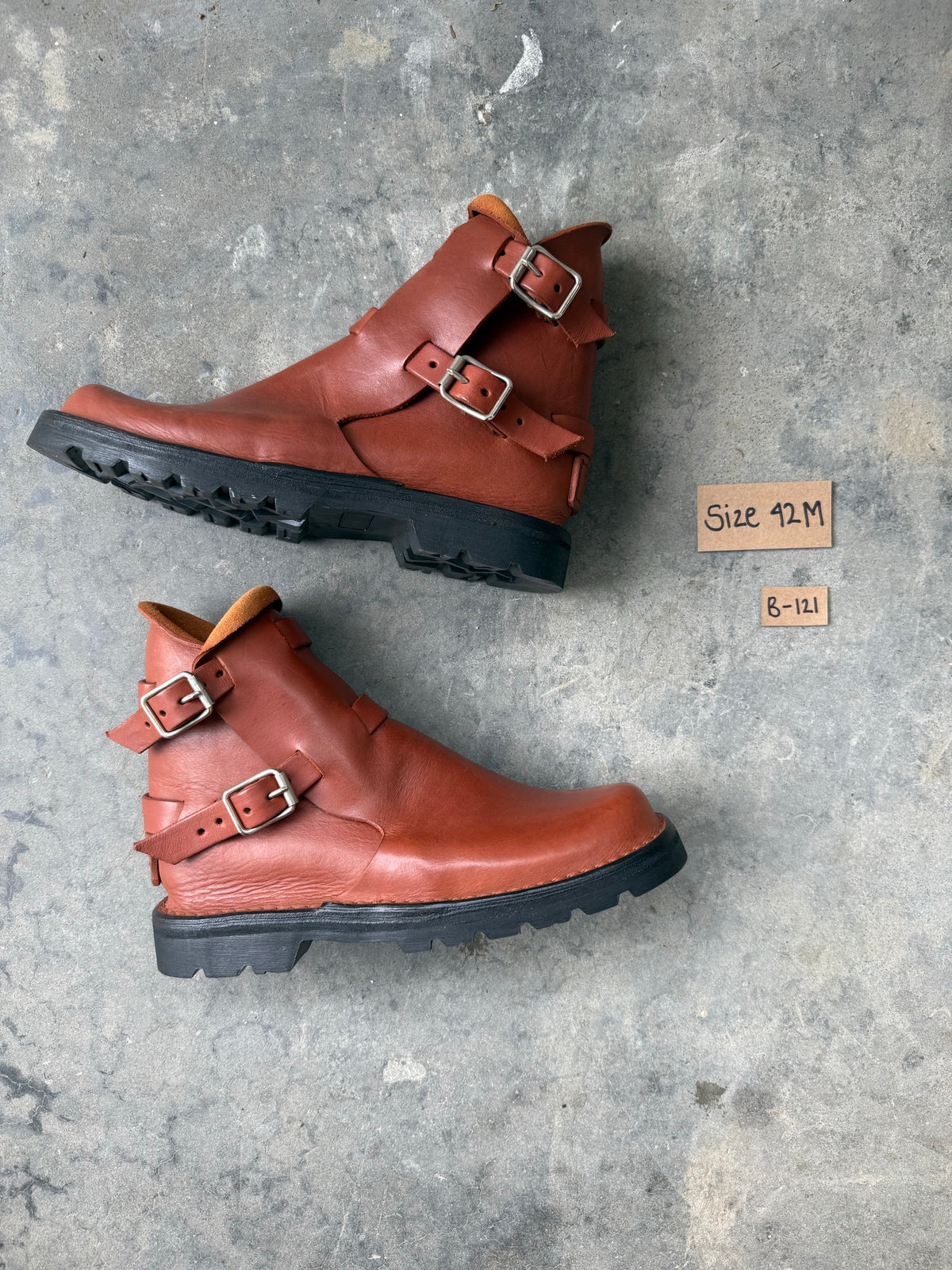 Cognac Tankwa Boot sample B-121