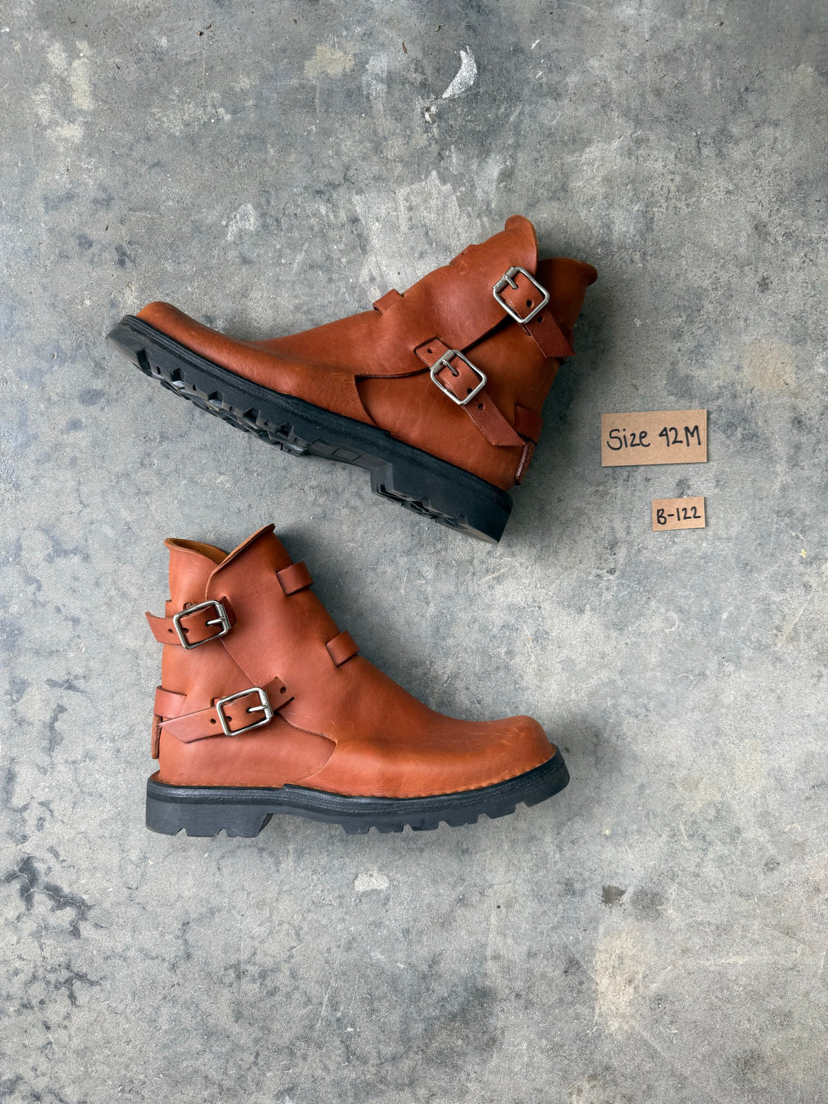 Cognac Tankwa Boot sample B-122