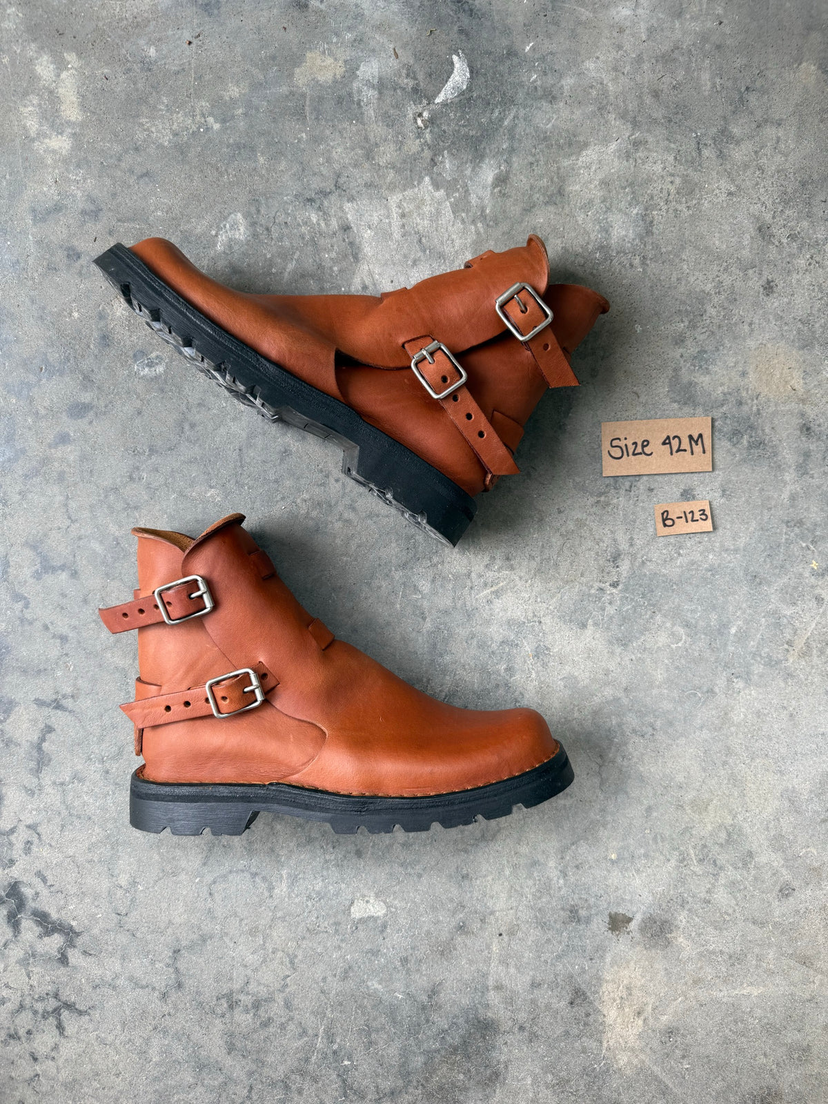 Cognac Tankwa Boot sample B-123