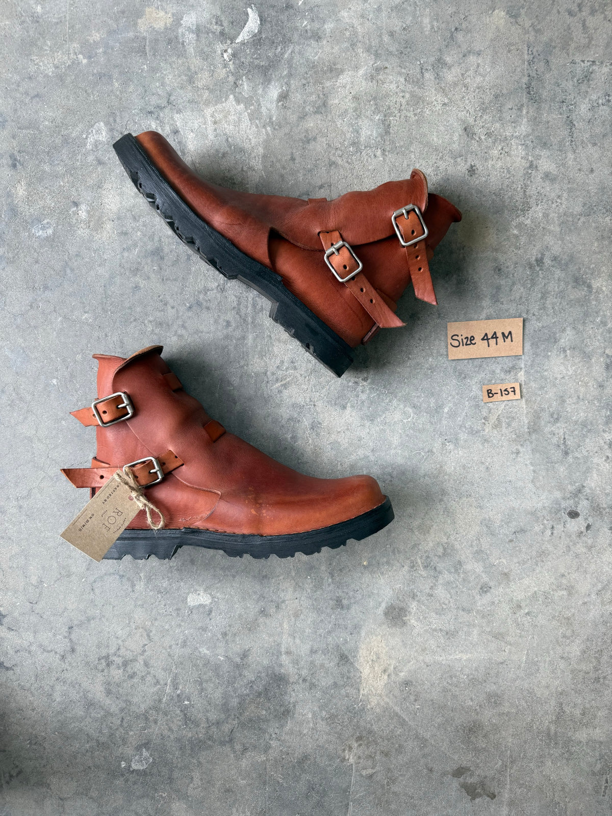 Cognac Tankwa Boot sample B-157