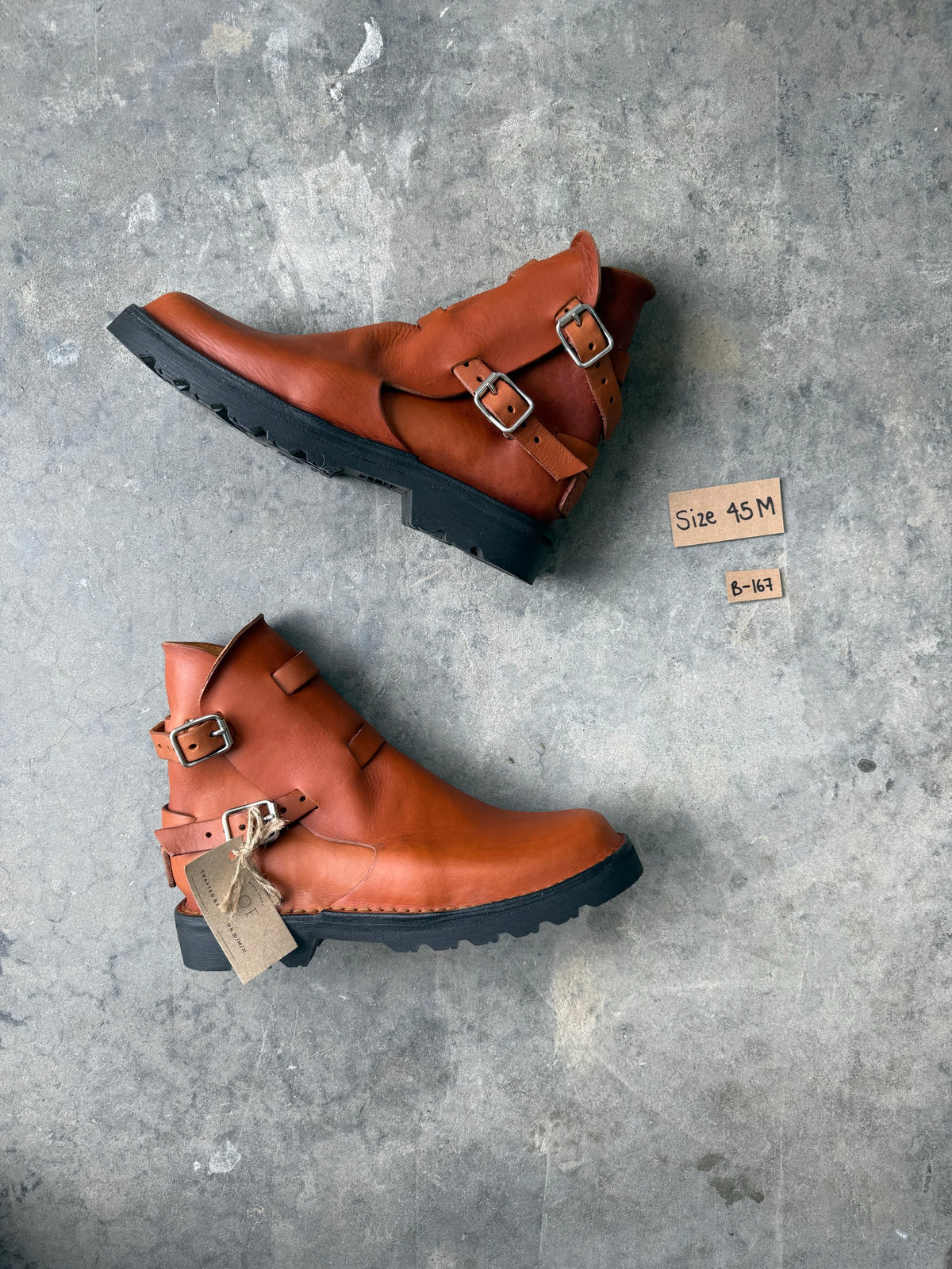 Cognac Tankwa Boot sample B-167