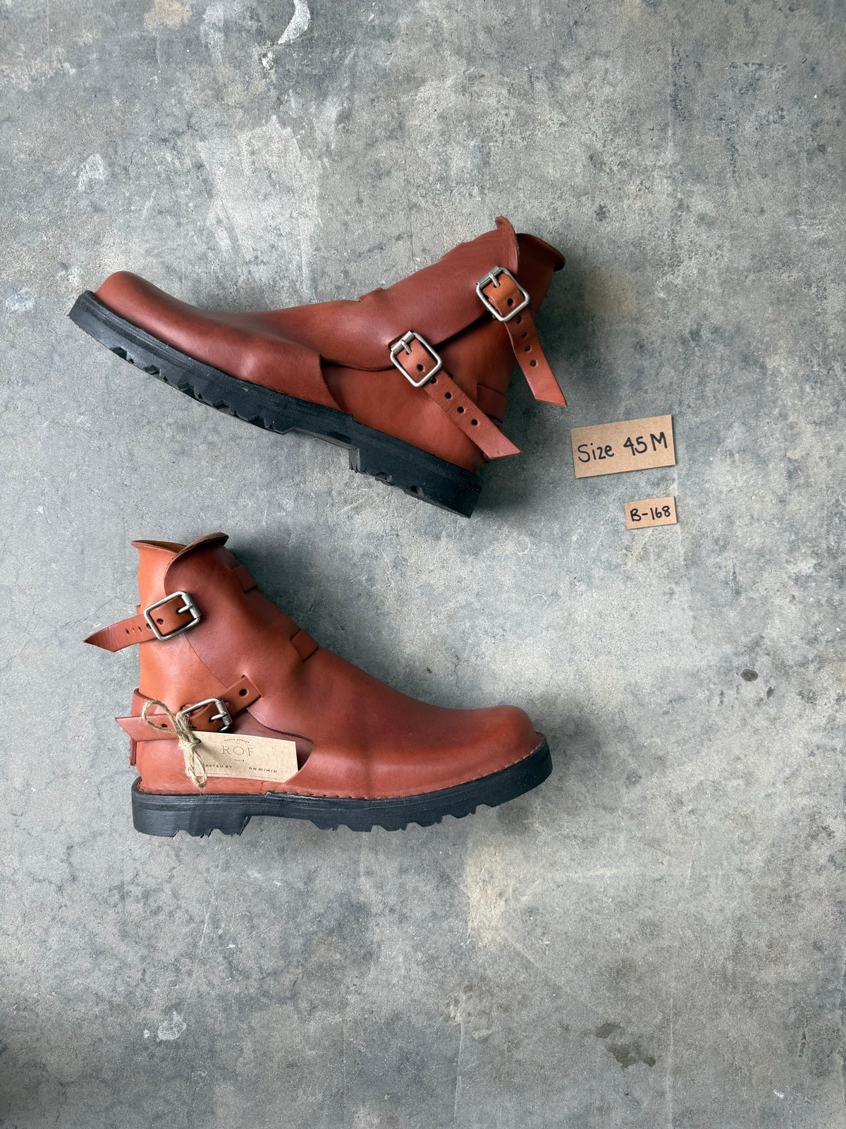 Cognac Tankwa Boot sample B-168