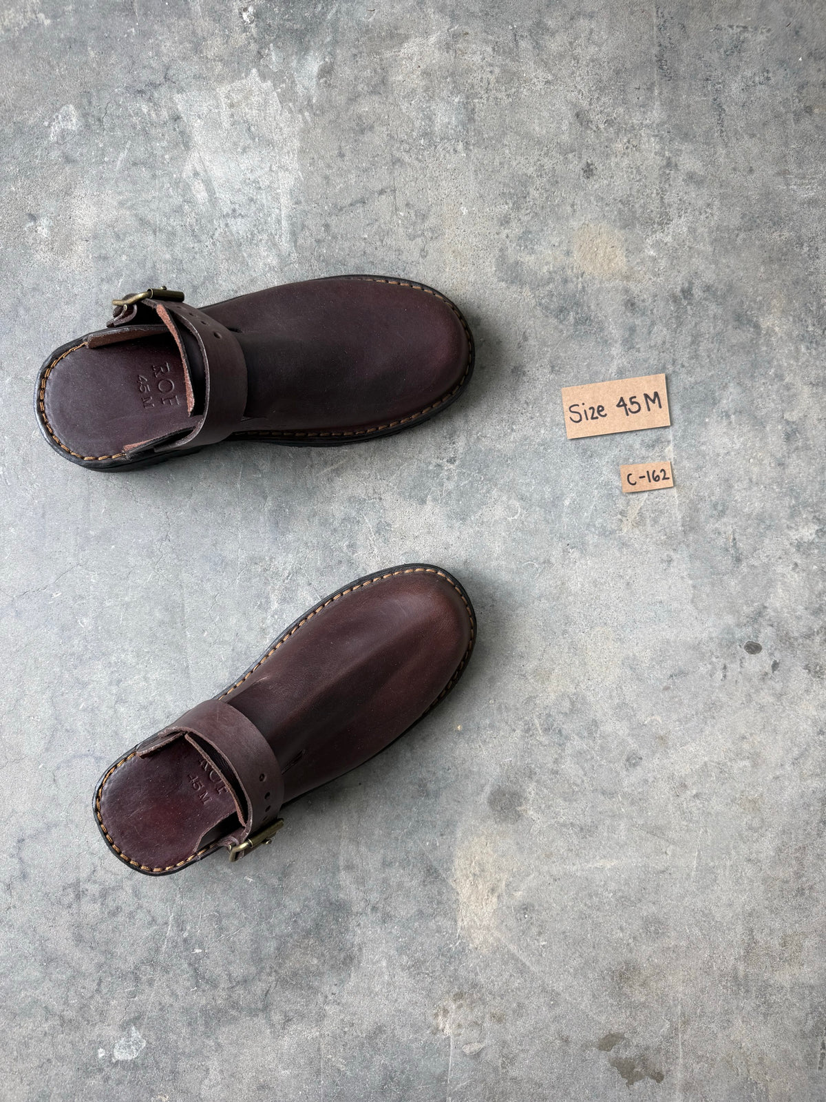 Brown Karoo Clog sample C-162