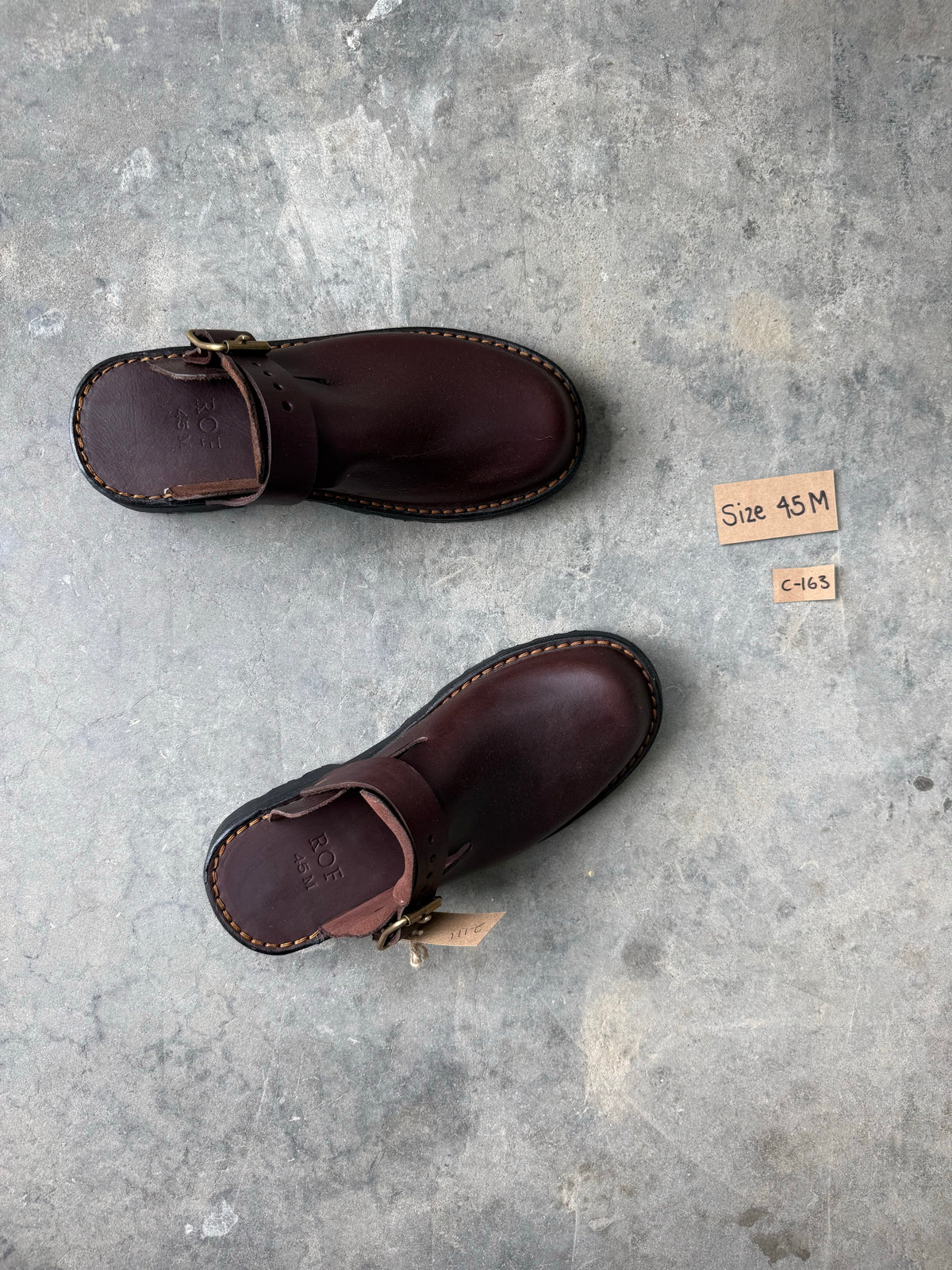 Brown Karoo Clog sample C-163