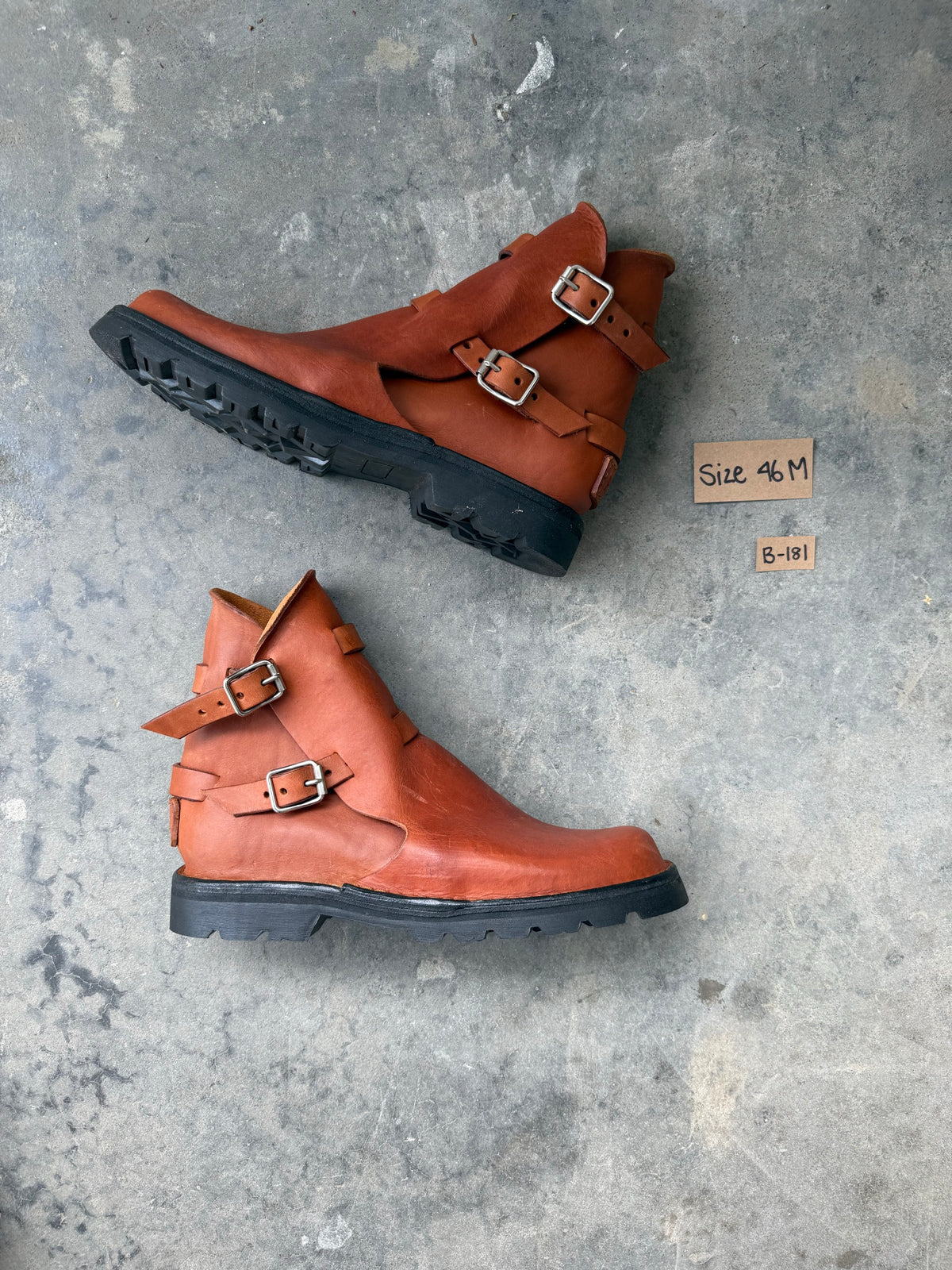 Cognac Tankwa Boot sample B-181