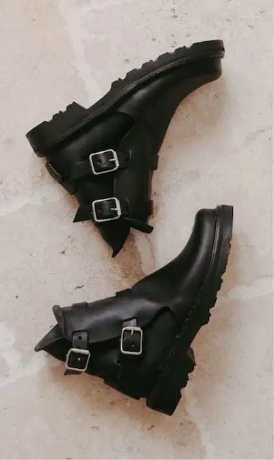 Schwarzer Tankwa-Stiefel