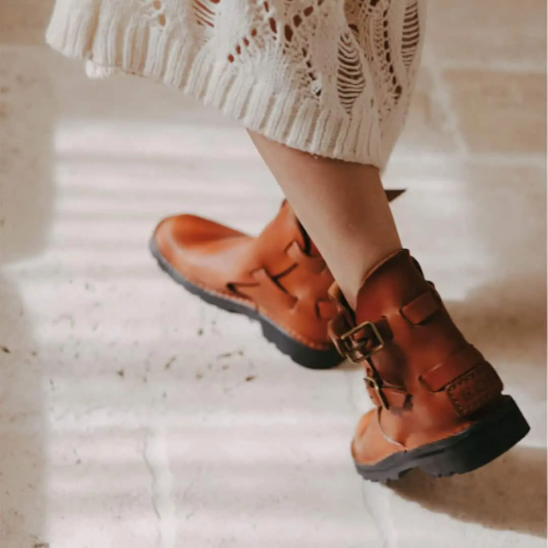 Cognacfarbener Tankwa-Stiefel - Bild 8