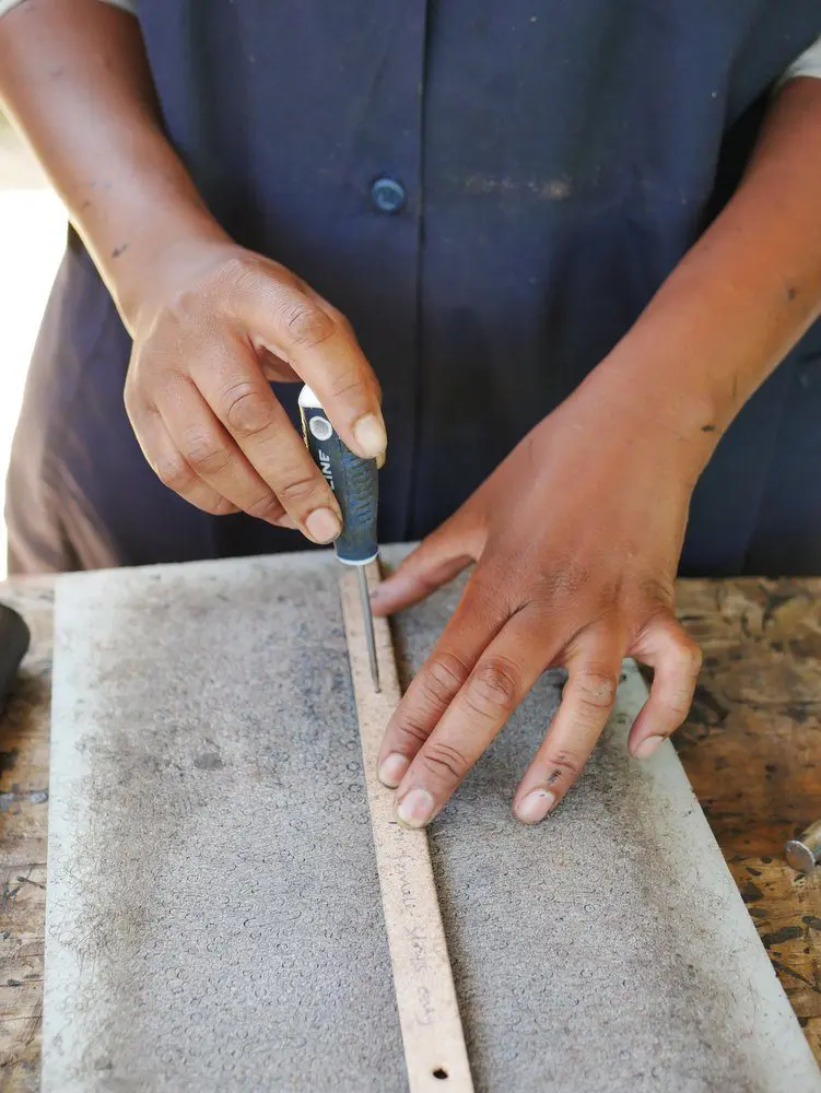 pflanzlich gegerbte Stiefel