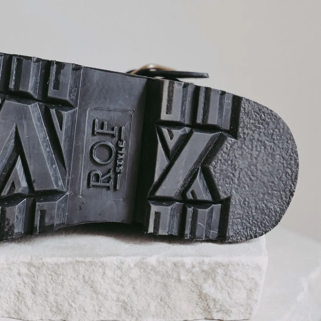 Schwarzer Karoo Clog - Bild 8