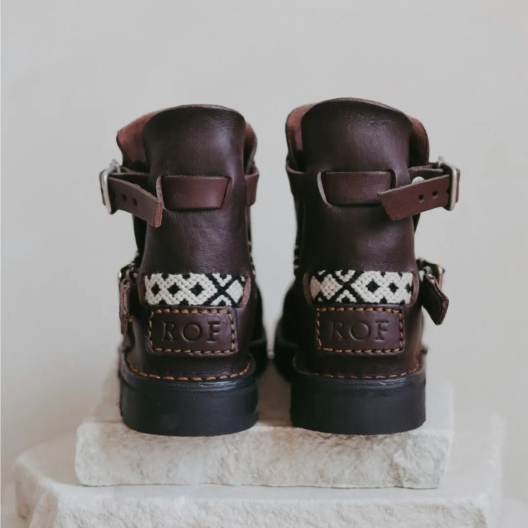 Braune Makramee-Riemen - Bild 3