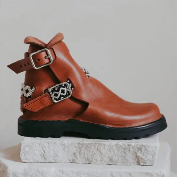 Makramee-Riemen in Cognac 39€ / R650
